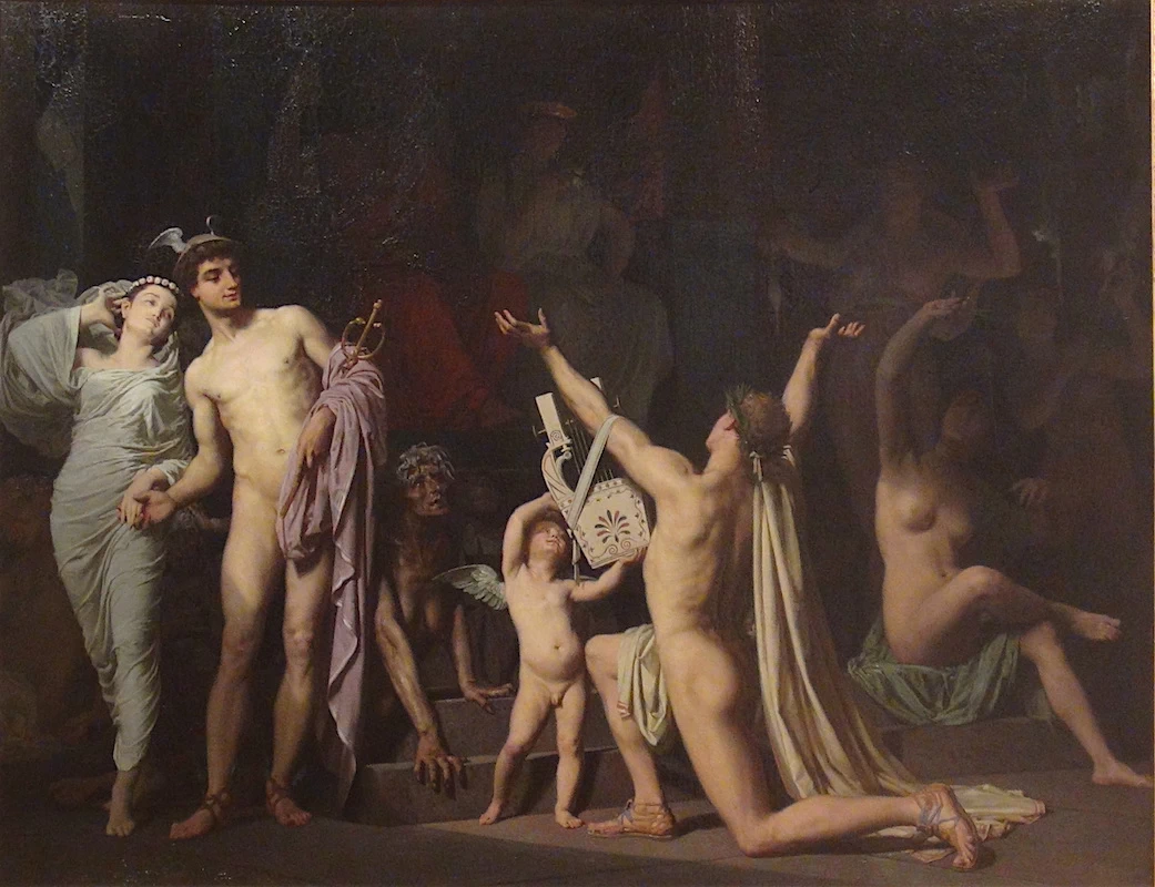 Marie - François Firmin, Girard, Orfeo negli inferi